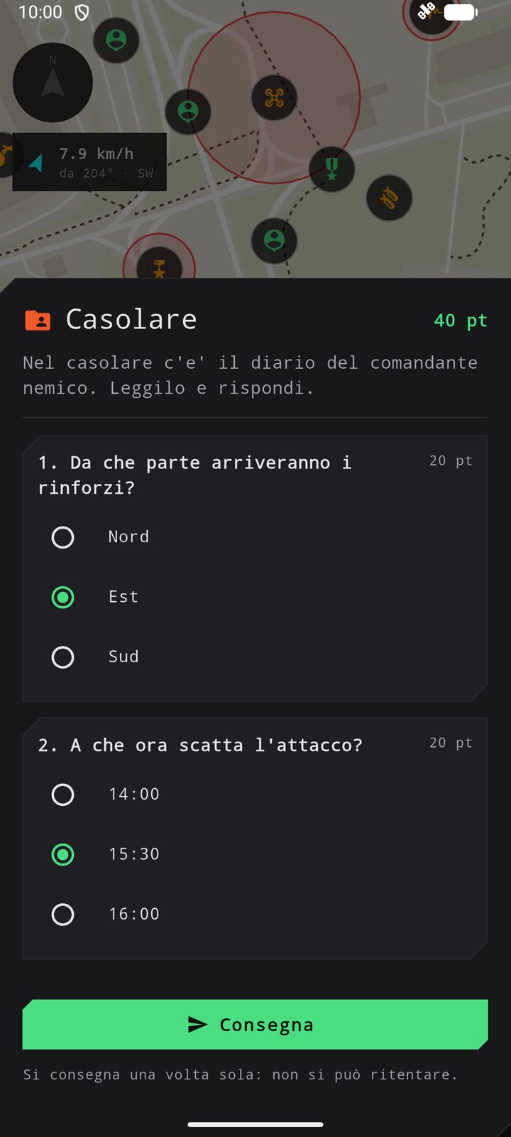 Le domande di un obiettivo Intelligence