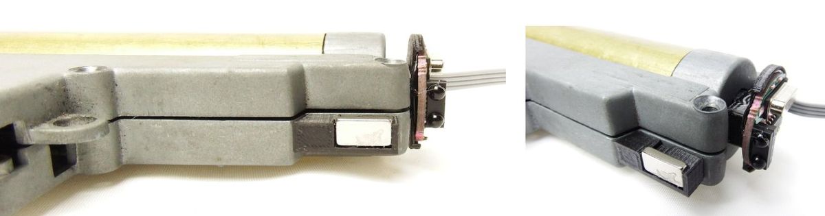 Il blocco FRM incollato sotto il gearbox