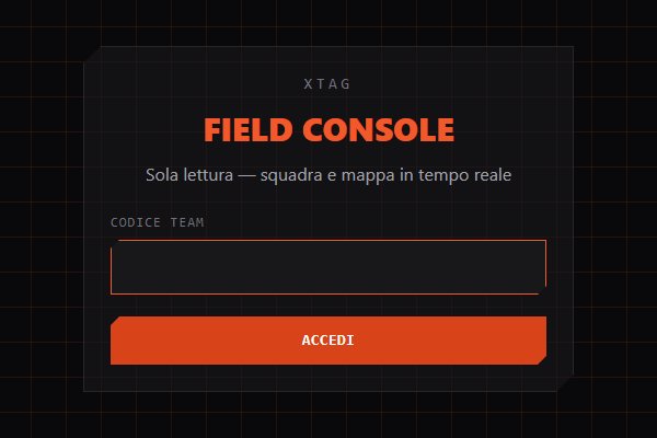 Accesso alla Field Console con il codice team
